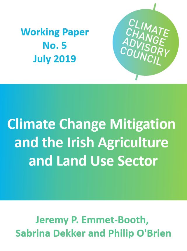 Working Paper No. 5: Climate Change Mitigation and the Irish Agriculture and Land Use Sector